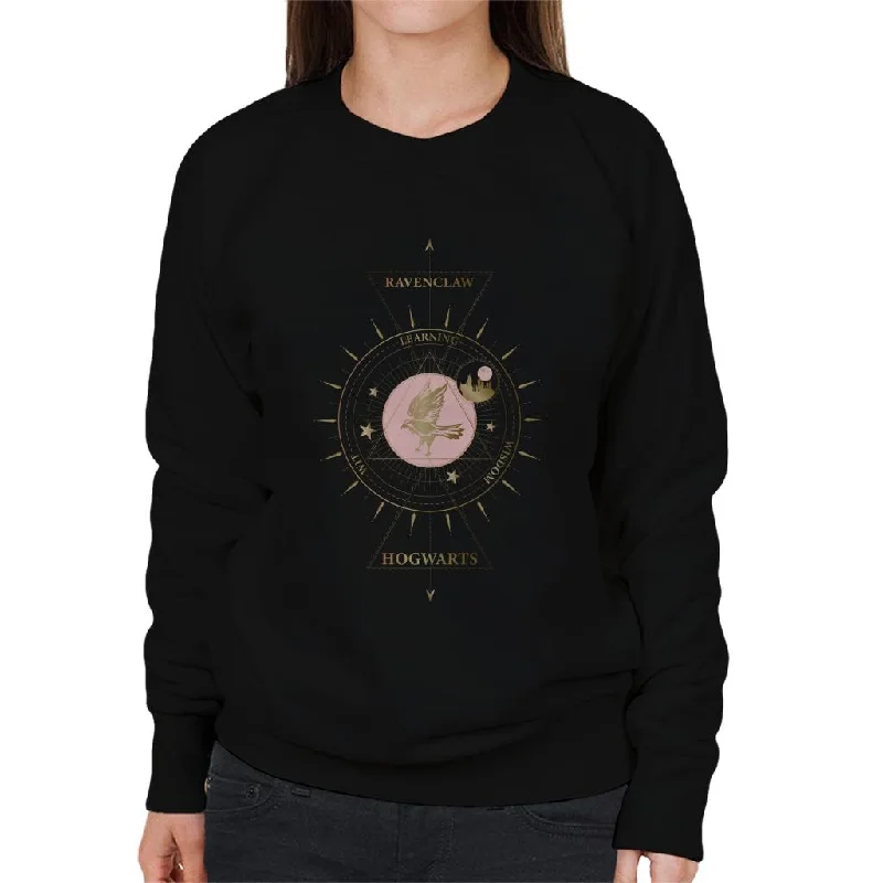 Harry Potter Ravenclaw Gold Emblem Women's Sweatshirt Graphic Hoodie Design Print