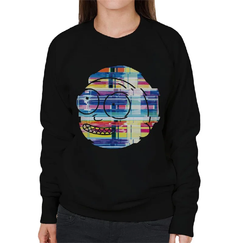 Rick and Morty Smith Static Head Women's Sweatshirt Hooded Sweatshirt Casual Wear Street Style Rick and Morty Smith Static Head Women's Sweatshirt Hooded Sweatshirt Casual Wear Street Style