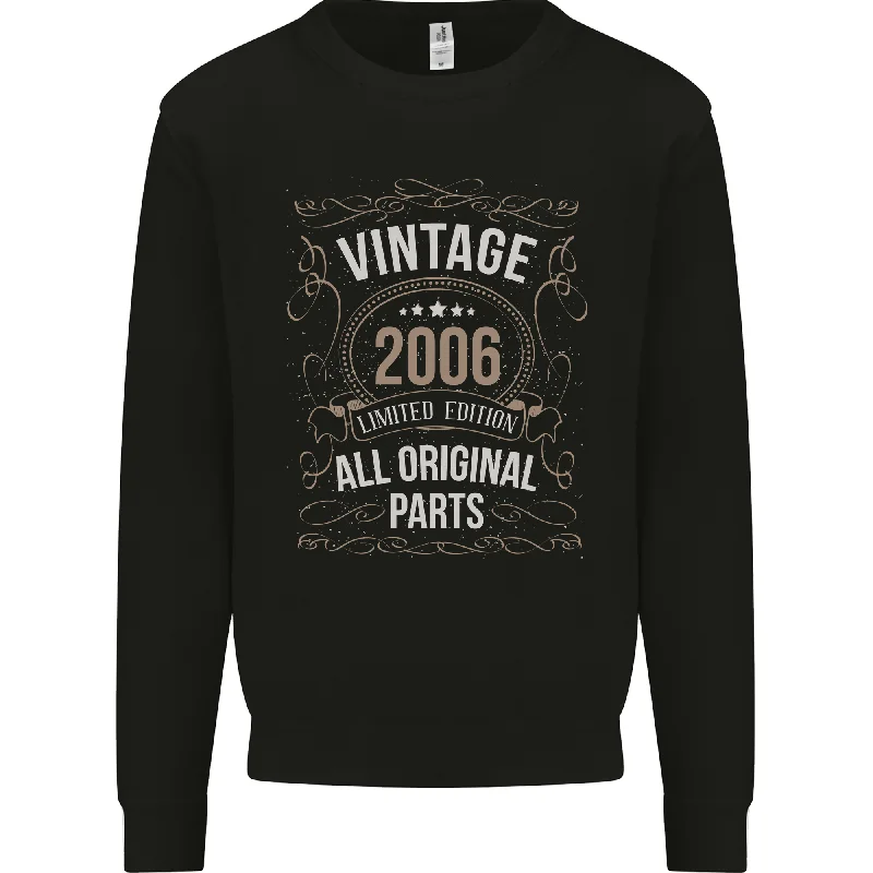 18th Birthday Limited Edition 2006 Mens Sweatshirt Jumper Hoodie with Earth Tones Natural Calm 18th Birthday Limited Edition 2006 Mens Sweatshirt Jumper Hoodie with Earth Tones Natural Calm
