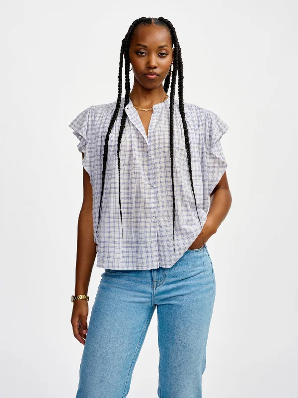 Blouse Chaos C1316 Check-A Peter Pan Blouse