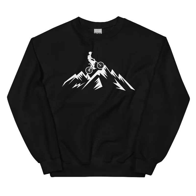 Berge - Radfahren - (18) - Sweatshirt (Unisex) Hoodie with Thumb Holes Functional Cozy Berge - Radfahren - (18) - Sweatshirt (Unisex) Hoodie with Thumb Holes Functional Cozy