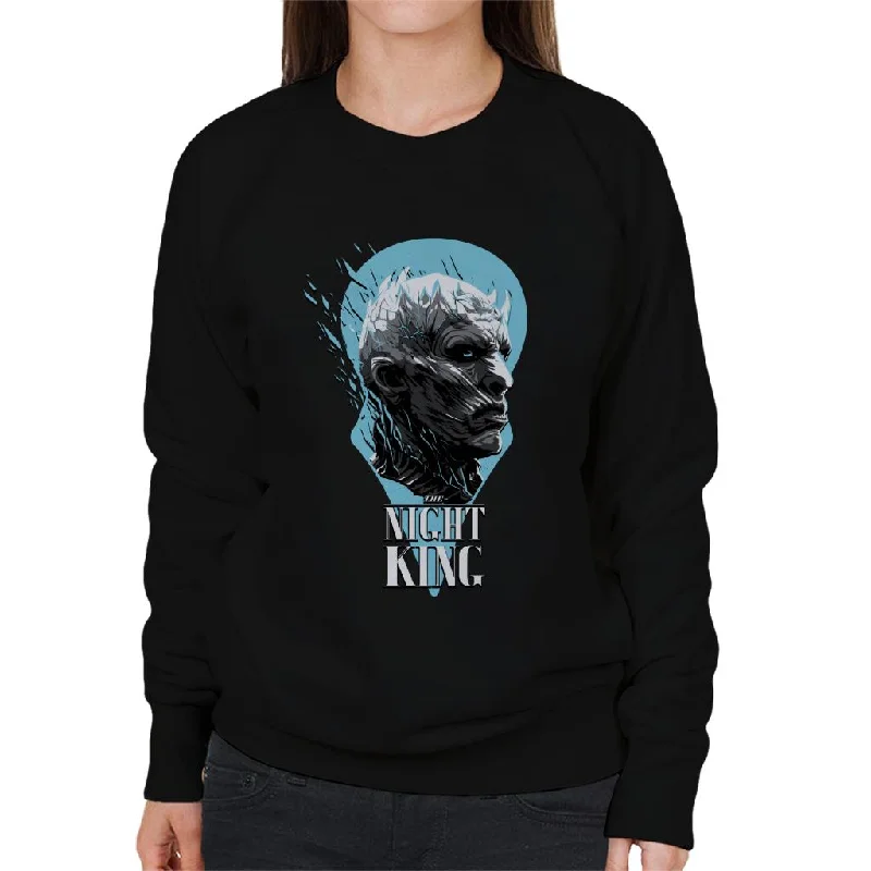 Game Of Thrones White Walker Sigil The Night King Women's Sweatshirt Hoodie with Illustration Artistic Creative Game Of Thrones White Walker Sigil The Night King Women's Sweatshirt Hoodie with Illustration Artistic Creative