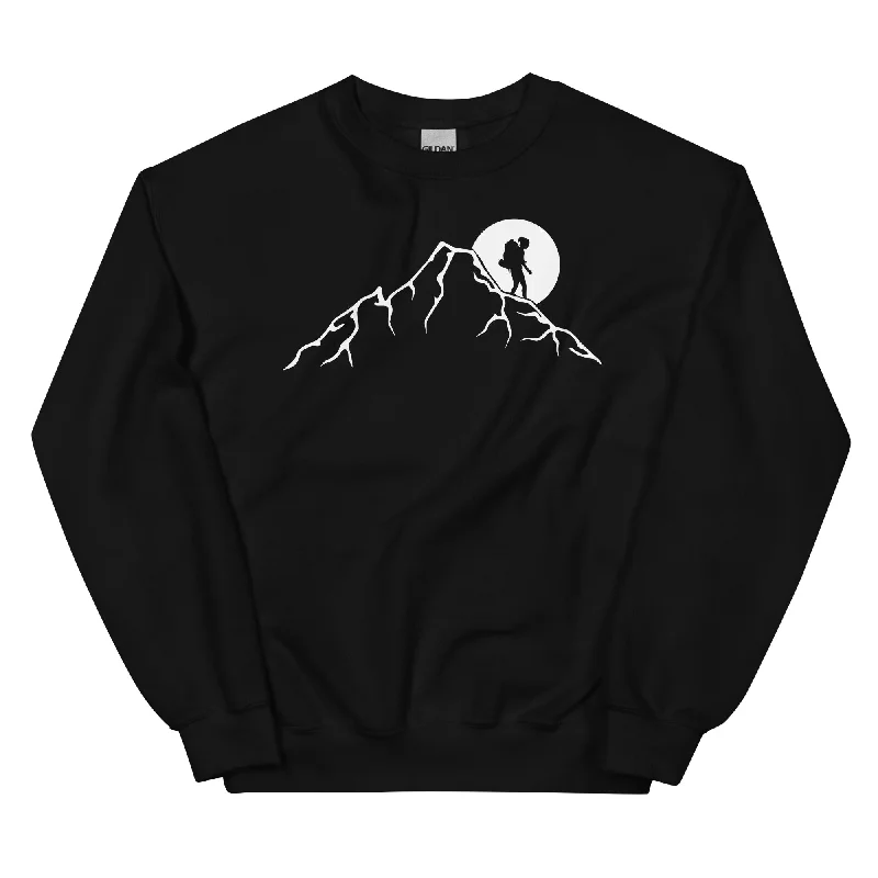 Berge - Wandern - (18) - Sweatshirt (Unisex) Hoodie with Oversized Fit Loose Comfortable Berge - Wandern - (18) - Sweatshirt (Unisex) Hoodie with Oversized Fit Loose Comfortable
