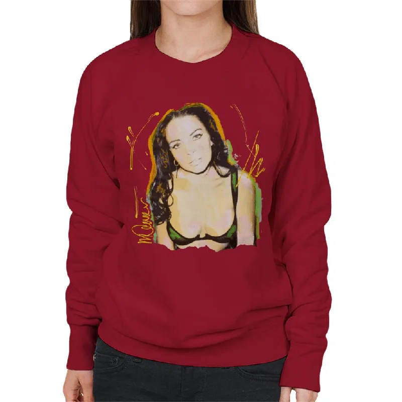 Sidney Maurer Original Portrait Of Lindsay Lohan Bra Women's Sweatshirt Hoodie Sweatshirt Pullover Sidney Maurer Original Portrait Of Lindsay Lohan Bra Women's Sweatshirt Hoodie Sweatshirt Pullover