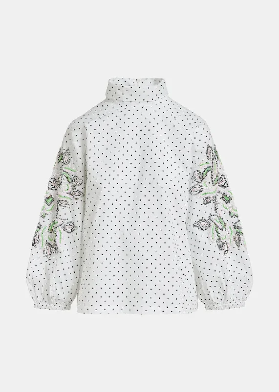 Blouse Faerie White Gathered Detail Blouse