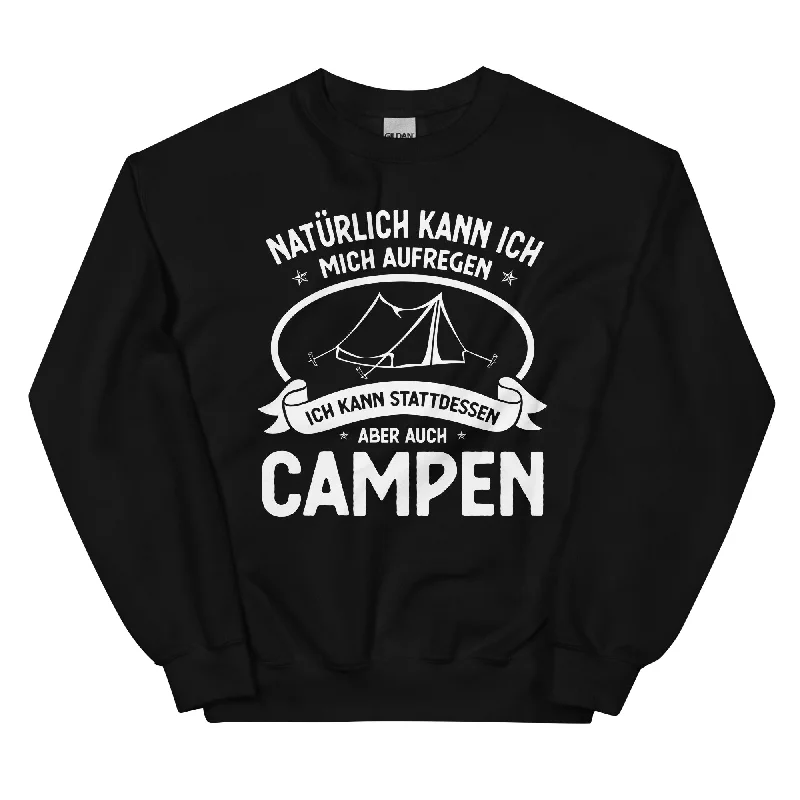 Naturlich Kann Ich Mich Aufregen Ich Kann Stattdessen Aber Auch Campen - Sweatshirt (Unisex) Hoodie with Pattern Geometric Abstract Naturlich Kann Ich Mich Aufregen Ich Kann Stattdessen Aber Auch Campen - Sweatshirt (Unisex) Hoodie with Pattern Geometric Abstract