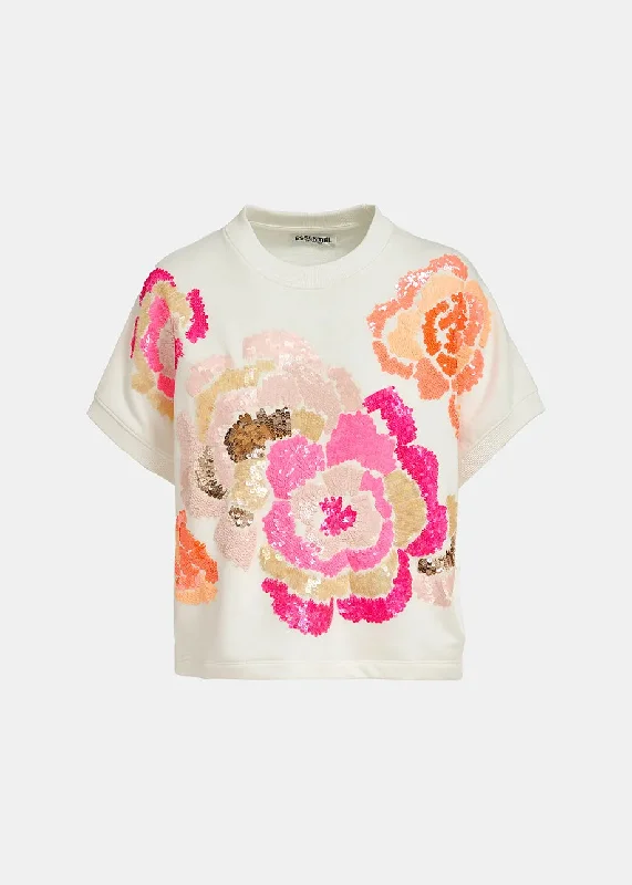 Blouse Floraly Off-White Versatile Layering Blouse
