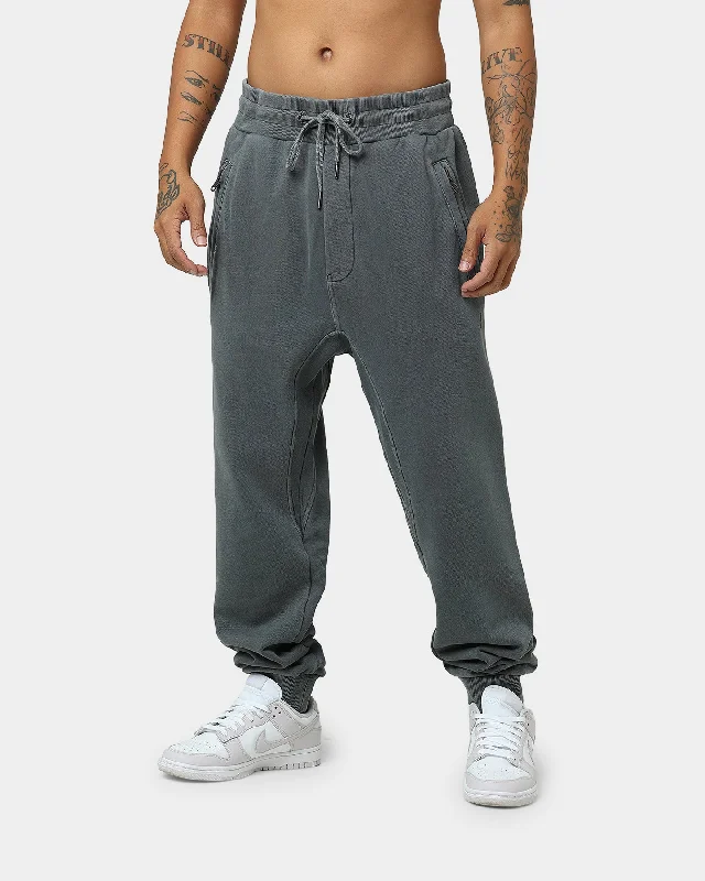 KSUBI 4 X 4 Trak Track Pants Grey Comfortable Denim Leggings