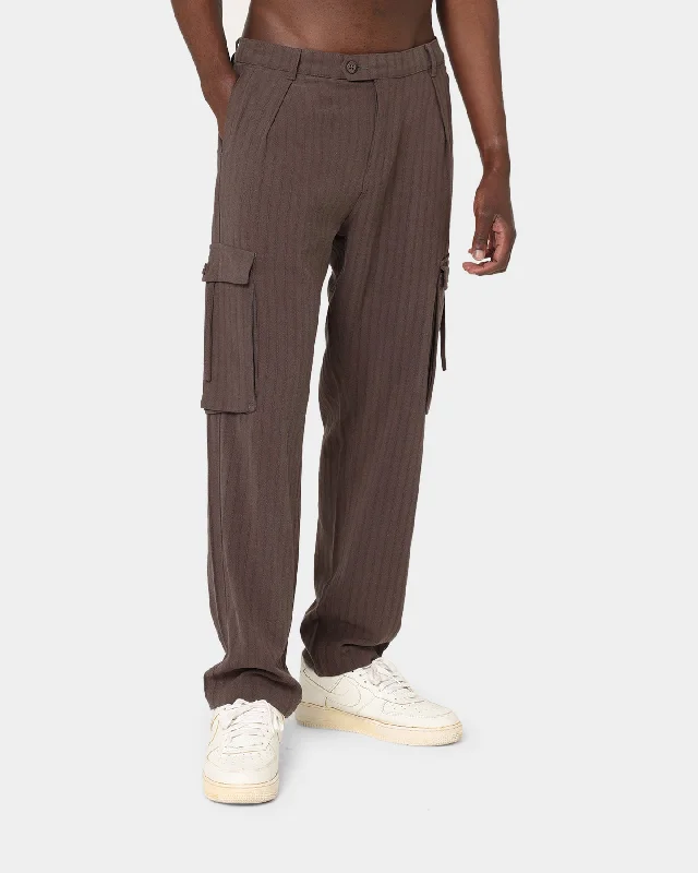 Honor The Gift Luther Cargo Pants Chocolate Classic Cropped Pants