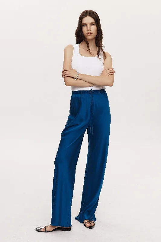 COCO PANT - LAPIS Trendy Printed Pants