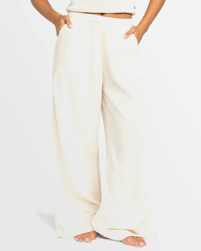 Womens What A Vibe Wide Leg Pant High-Waist Jogger Pants