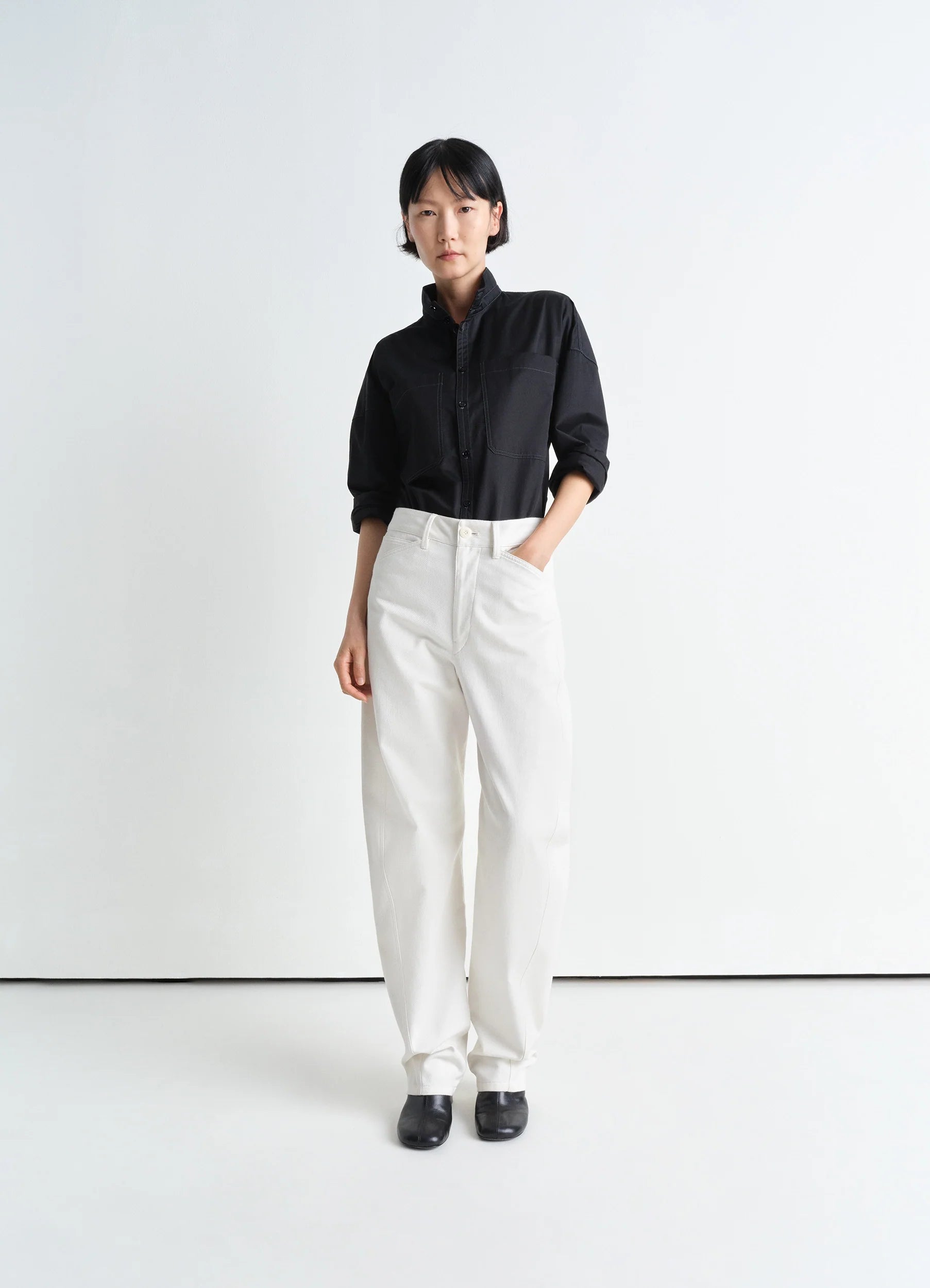FIVE POCKET TWISTED PANTS Comfy Cargo Trousers