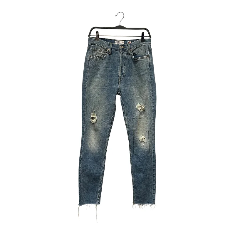 Re|Done/Skinny Pants/27/Denim/BLU/ Casual Plaid Pants