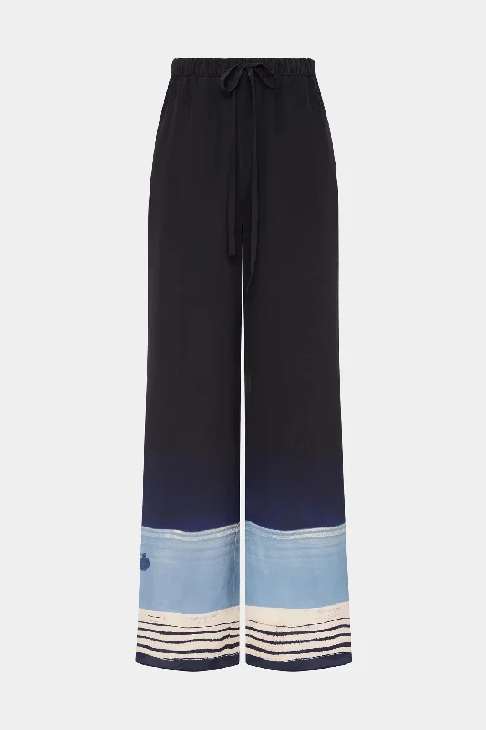 MARINER PANT - SHORELINE STRIPE Trendy Tapered Pants