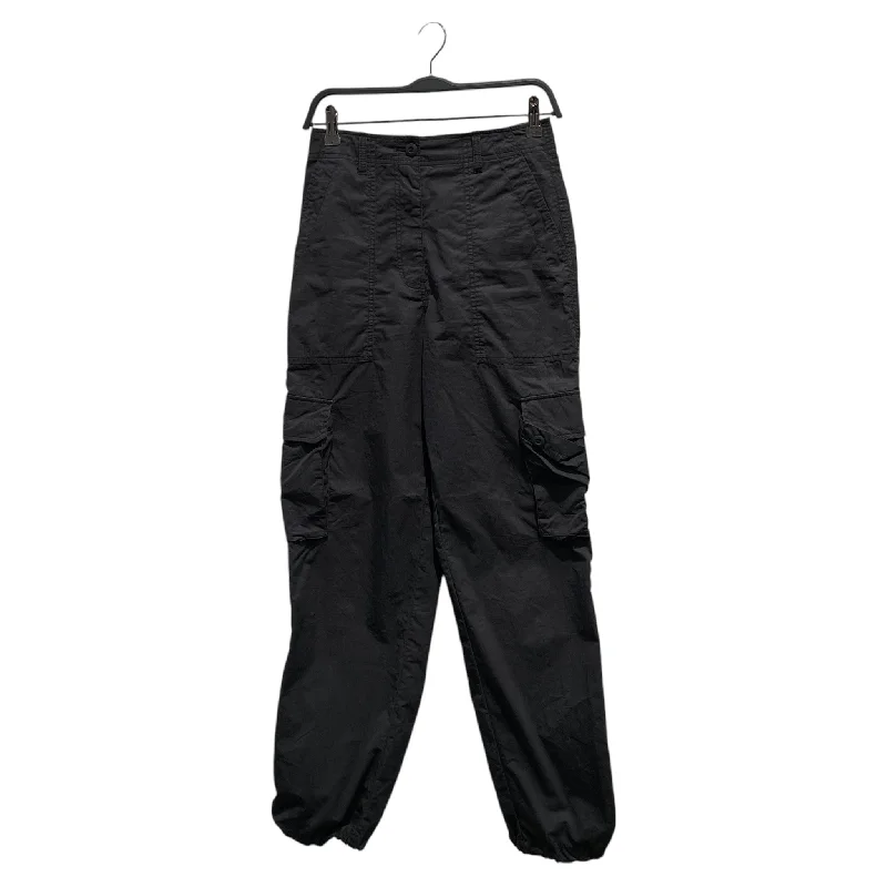 KITH/Wide Leg Pants/25/Nylon/BLK/PARACHUTE Comfortable Cargo Pants