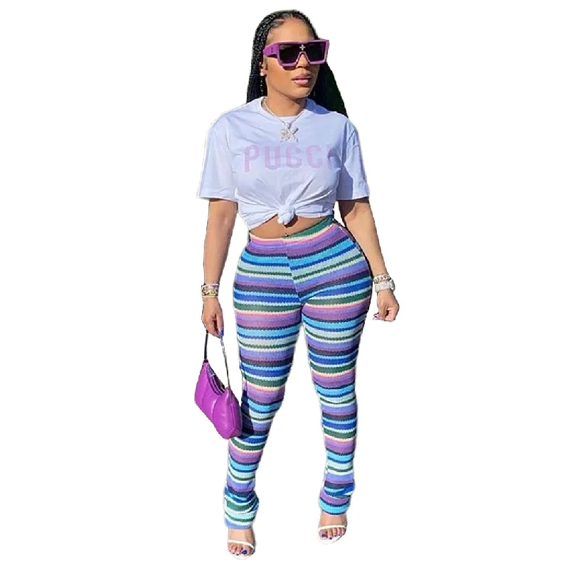 Blue and purple
