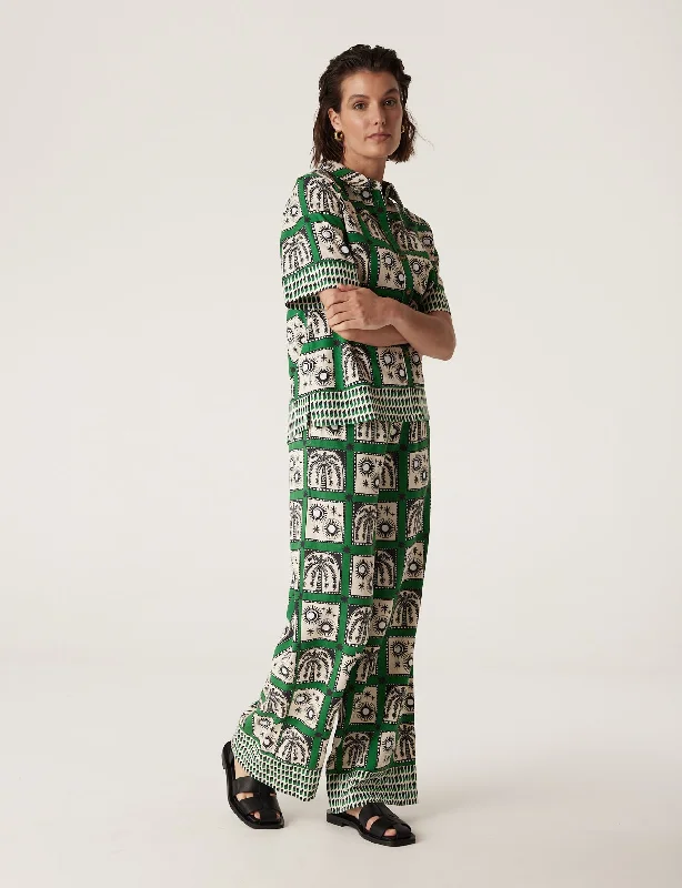 GREEN PRINT