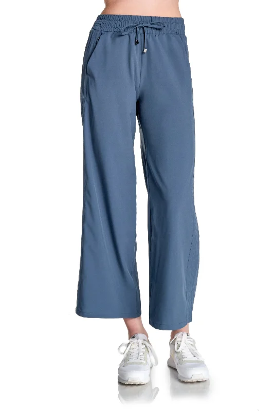 Zeli Adjustable Woven Pants Soft Cotton Pants