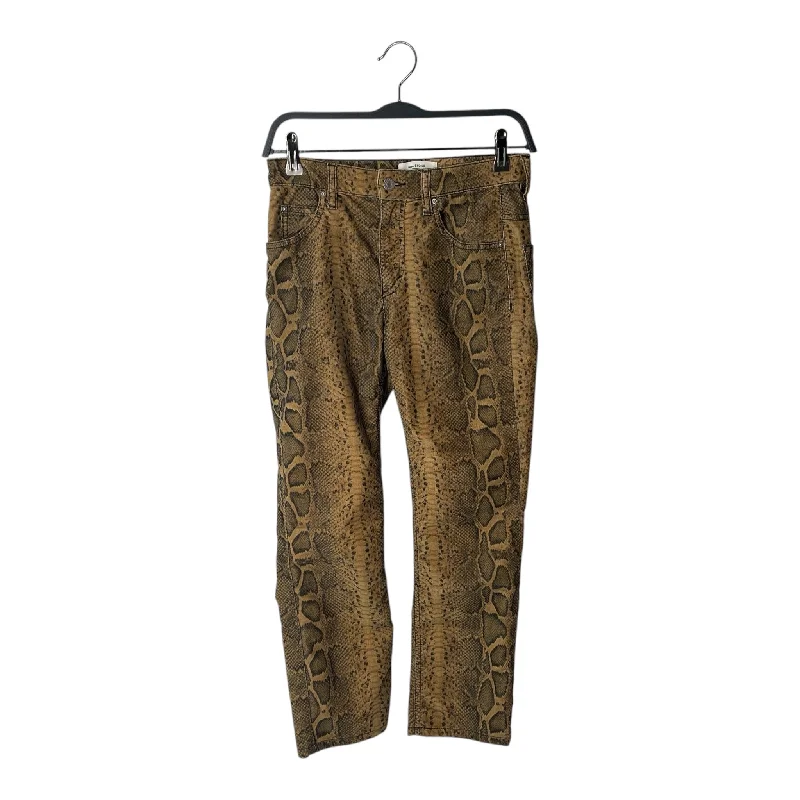 ISABEL MARANT/Skinny Pants/34/Animal Pattern/Cotton/CML/snake skin pattern Soft Stretch Trousers ISABEL MARANT/Skinny Pants/34/Animal Pattern/Cotton/CML/snake skin pattern Soft Stretch Trousers