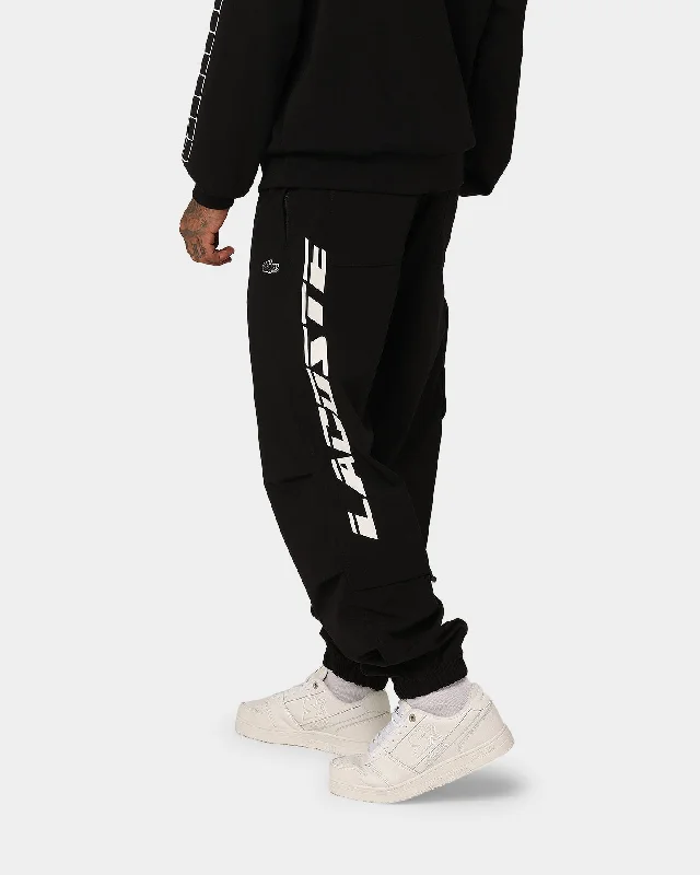 Lacoste Active Twill Relaxed Pants Black Classic Straight Pants