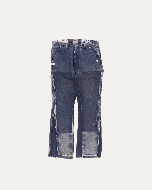 Carpenter Flare Pants Sleek Black Pants