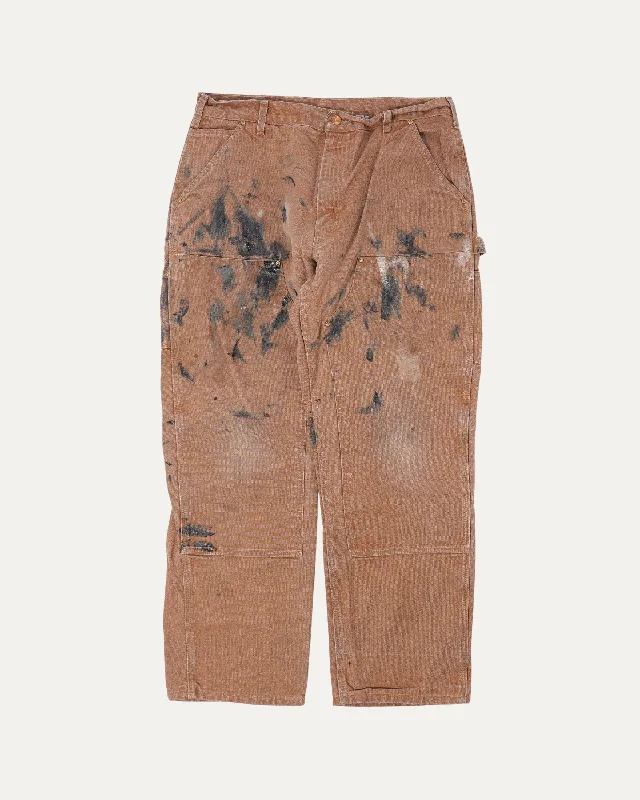 Carhartt Double Knee Carpenter Pants Warm Wool Trousers