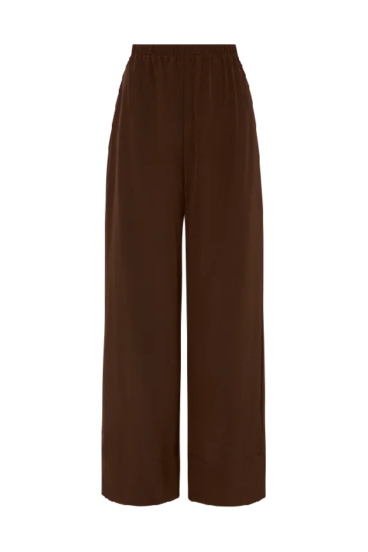 MONFORTE PANT - CIOCCOLATO Classic Stretch Pants
