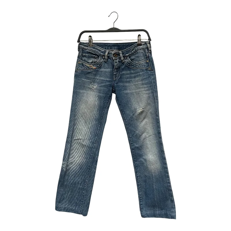 DIESEL/Skinny Pants/26/Cotton/BLU/ Comfy Zip-Up Pants