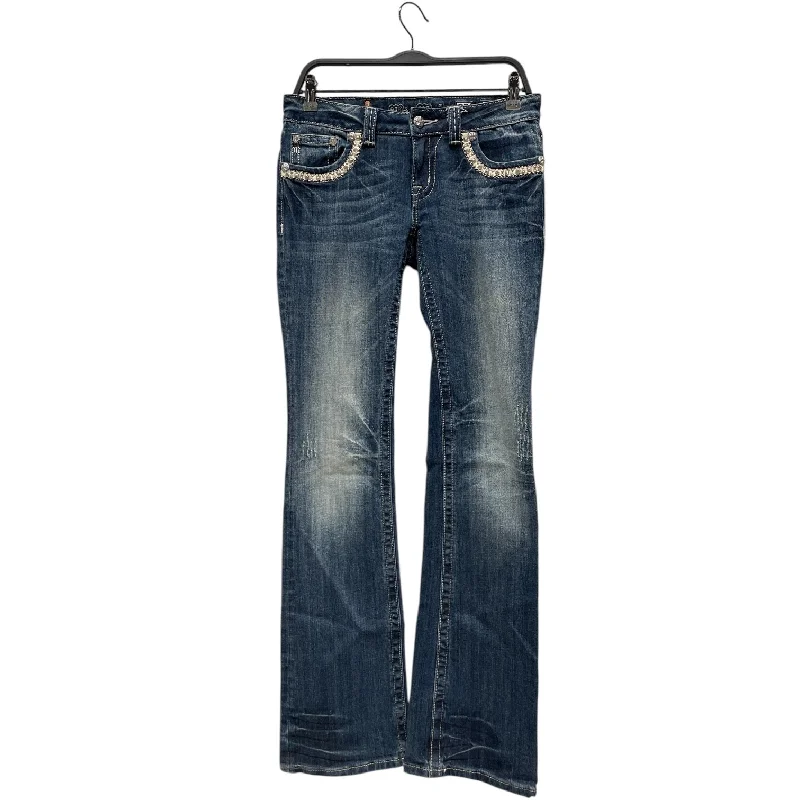 MissMe/Bootcut Pants/27/Denim/IDG/ Comfortable Denim Trousers
