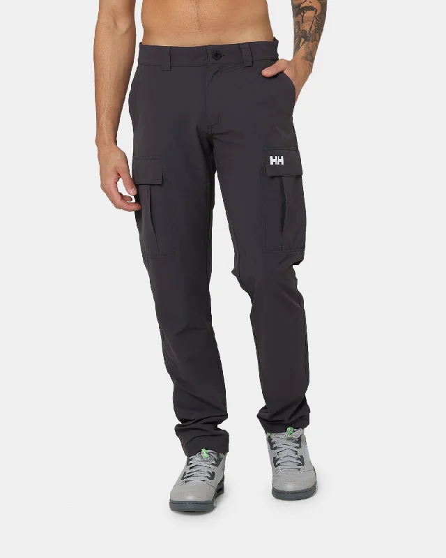 Helly Hansen Quick Dry Cargo Pants Ebony Fashionable Sporty Pants