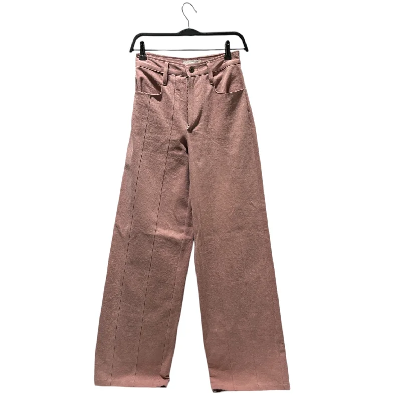 .NIBGNUS/Bootcut Pants/1/Cotton/PNK/ High-Waist Yoga Pants