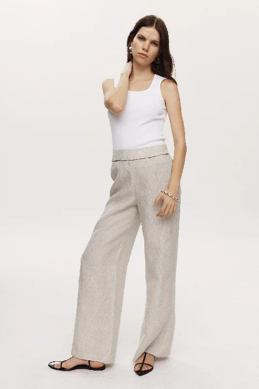 KYRA PANT - BIRCH Stretch Fit Pants