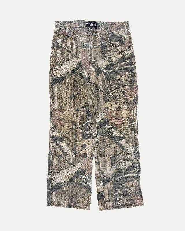 Mossy Oak Realtree Camouflage Pants Comfy High-Waist Jeans