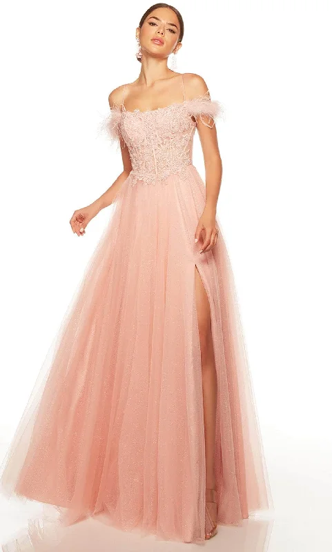 Alyce Paris 61328 - Tulle Lace Gown