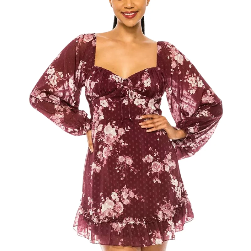 B. DARLIN - Emma Sweetheart-Neck Dress