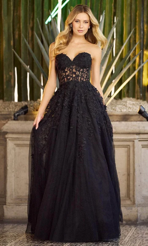 Sherri Hill 55760 - Strapless Gown