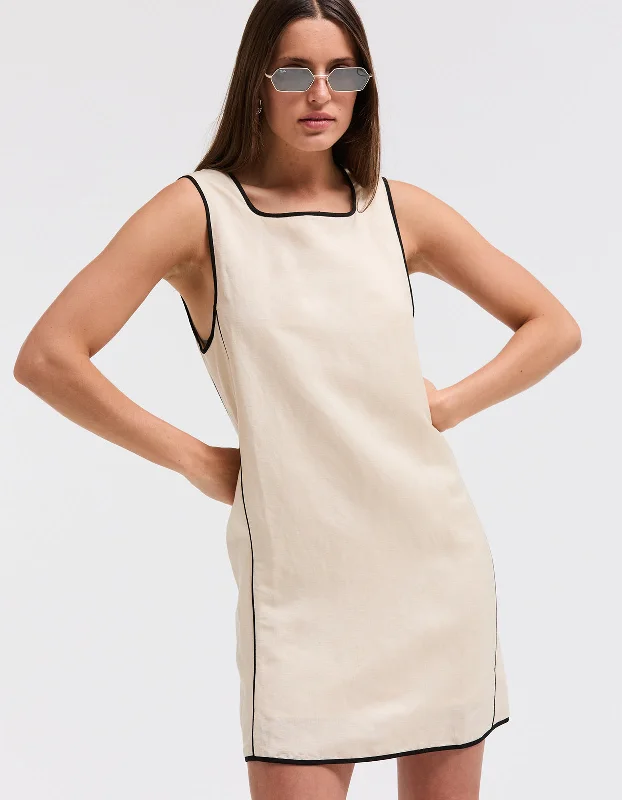 Saskia Dress - Champagne