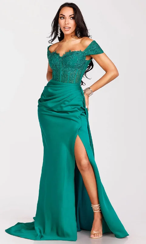 Terani Couture 231P0061 - Satin Evening Gown
