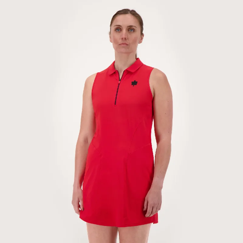 Women's Maple Solid Golf Dress