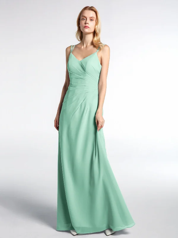 Double Straps Cross Back Chiffon Maxi Dress-Mint Green Trendy Floral Print Maxi Dress Double Straps Cross Back Chiffon Maxi Dress-Mint Green Trendy Floral Print Maxi Dress