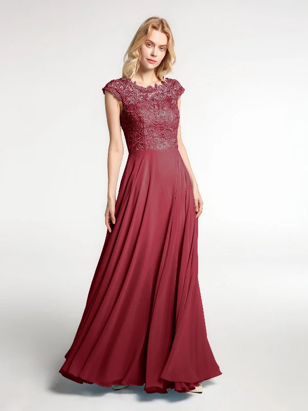 Illusion Wrap Neck Lace and Chiffon Maxi Dress-Burgundy Trendy Floral Print Maxi Dress Illusion Wrap Neck Lace and Chiffon Maxi Dress-Burgundy Trendy Floral Print Maxi Dress