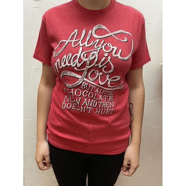 All you need is love t-shirt Satin Blend Silk Blend Wool Blend