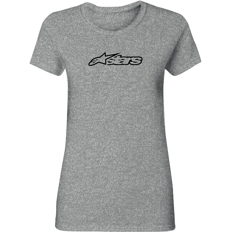 Alpinestars Women's Grey Blaze T Shirt - 1W37 72902 Faux Fur Fabric Real Fur Fabric Shearling Fabric Alpinestars Women's Grey Blaze T Shirt - 1W37 72902 Faux Fur Fabric Real Fur Fabric Shearling Fabric