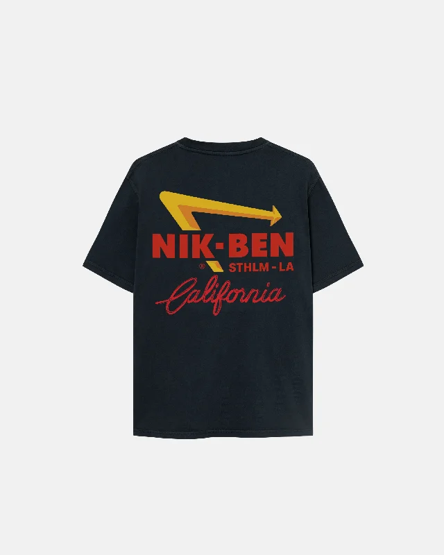 Big Mac Tee Black Polka Dot Checkered Tartan