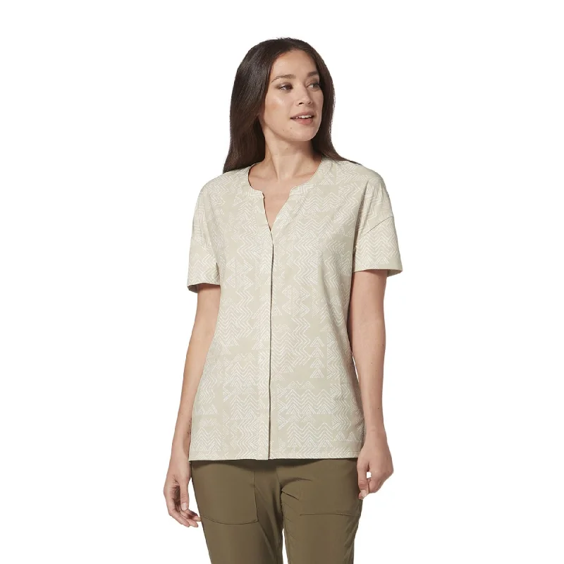 Women's Spotless Evolution Short Sleeve Shirt V-Neck T-Shirt Long Sleeve Cotton