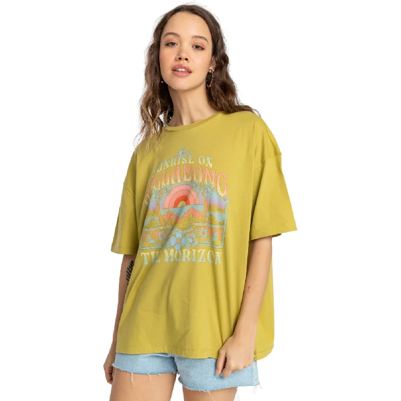 Billabong Sunrise On The Horizon T-Shirt Fashionable Trendy Casual