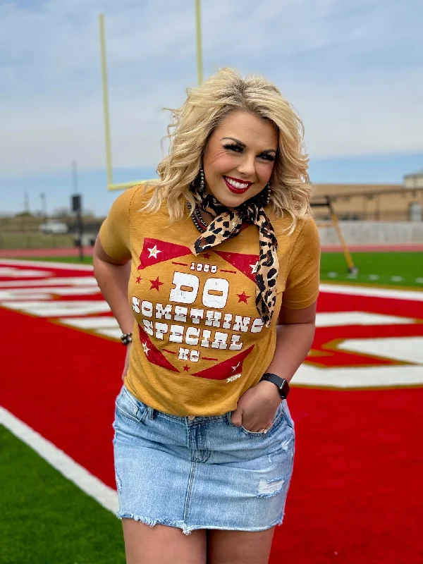 Texas True Threads Do Something Special Tee Mesh Blend Leather Blend Suede Blend