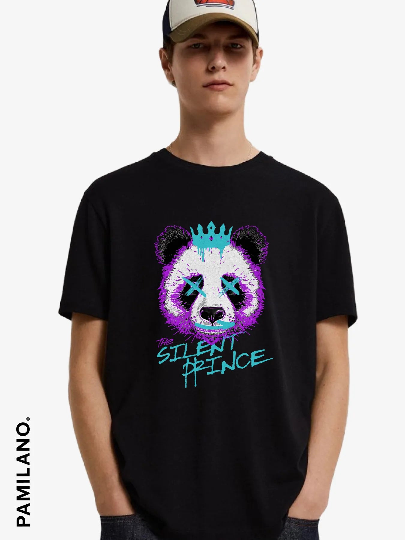 The Silent Prince - Unisex T-Shirt Ribbed T-Shirt High Neck Heavyweight