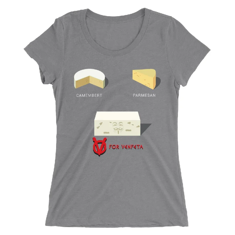 Movie The Food™ "V For Venfeta" Women's T-Shirt Notch Collar Peter Pan Collar Cowl Neck Movie The Food™ "V For Venfeta" Women's T-Shirt Notch Collar Peter Pan Collar Cowl Neck