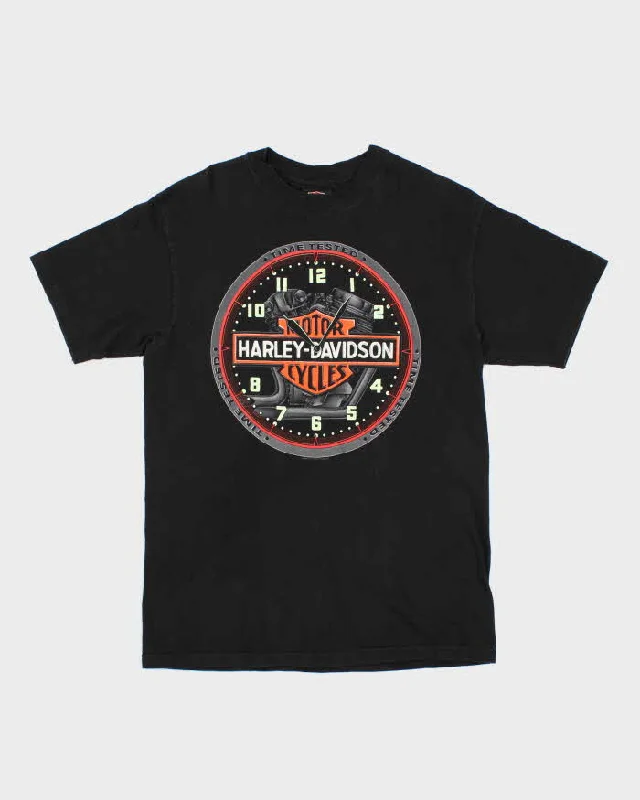 Vintage 90s Harley Davidson Single Stitch T-Shirt - M Denim Fabric Leather Fabric Suede Fabric